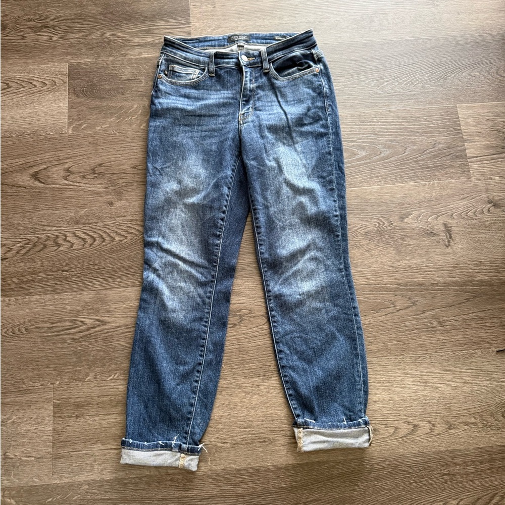 Judy Blue Women's Medium Blue Boyfriend Jeans Size 3/26
